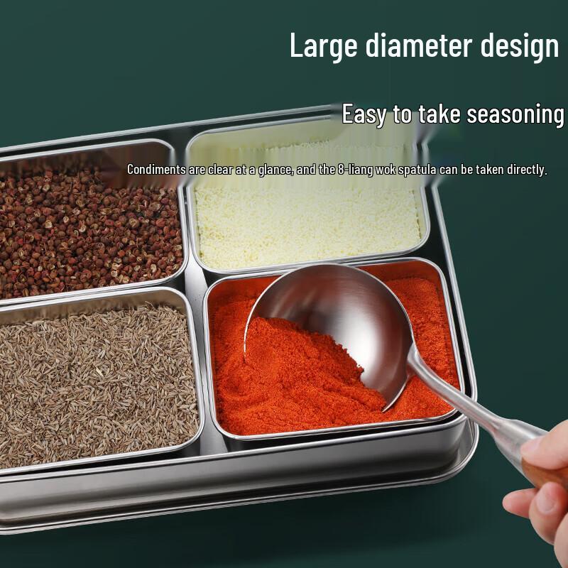 Chahua 304 Stainless Steel Seasoning Box Set