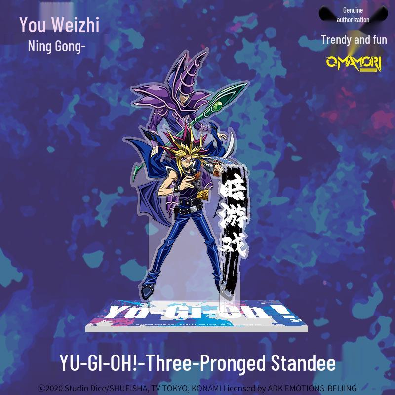 Chao Ke Wan Official Yu-Gi-Oh! Dark Yugi Kaiba Three-Pin Standee