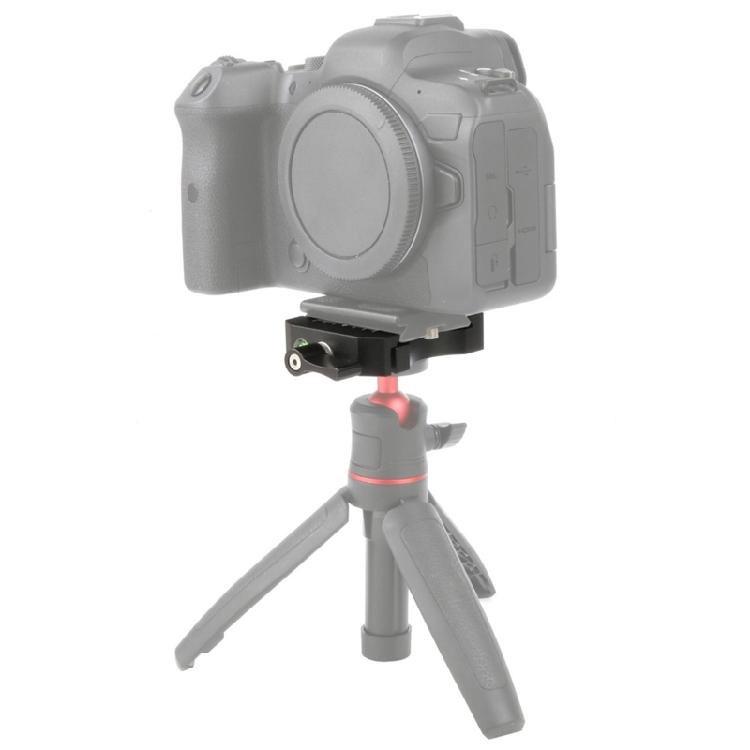 Aluminum Alloy Quick Release Plate Tripod Gimbal Base 3/8 to 1/4 Screw Mount