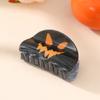 Creative Halloween Hair Clip Half Up Hair Claw Clip Skull Reaper Pattern Hair Accessory Fun Design for Daily Use and Costume