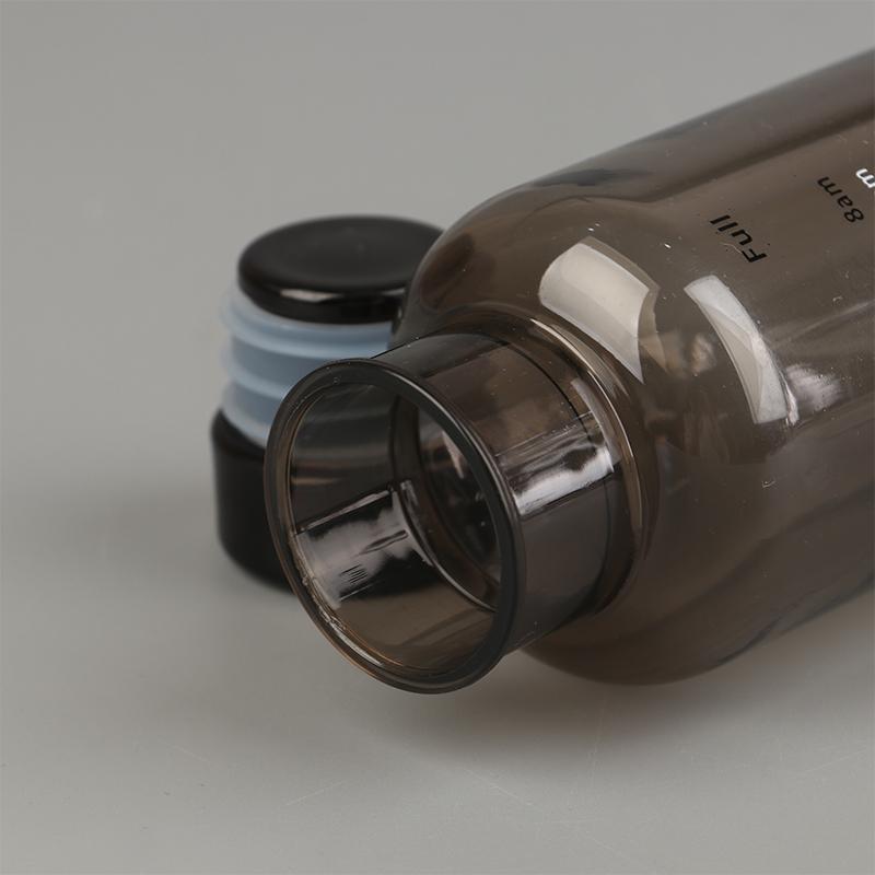 Transparent With Time Scale Water Bottle Large Capacity Leakproof Drink Bottle Drop-Resistant Drink Cup For Sport Travel