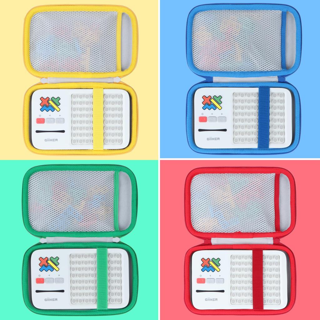 Geeker GiiKER Super Blox Digital gesteuertes Analog Geometrie Puzzle Grün Passt in Lebakort Aufbewahrungskoffer (Weißes Gehäuse)