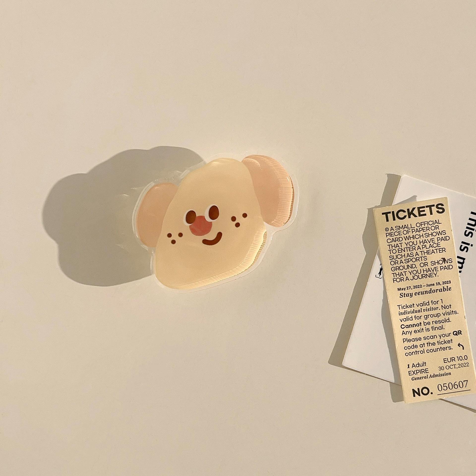 

Ins Creative Cute Cartoon Back Shell Telescopic Animal Multifunctional Folding Glue Lazy Bracket for Cute single bracket