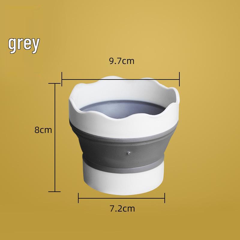 

Портативное детское складное ведро для промывки акварели с очистителем для кистей