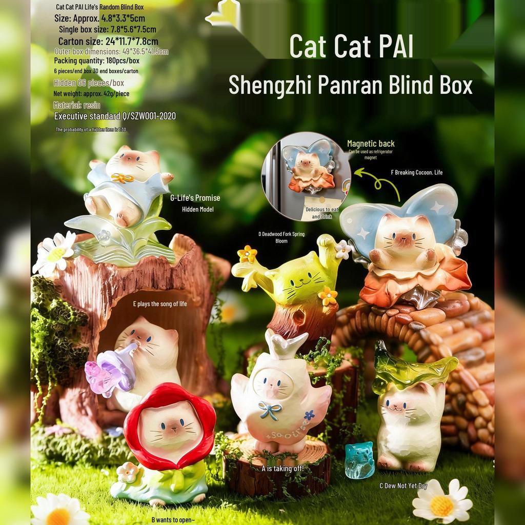 Roly-Poly Tang Dynasty Blind Box: Ancient Style Ornaments & Desktop Toys