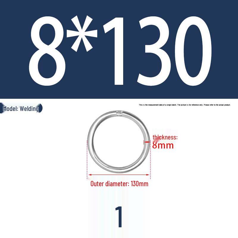 304 Stainless Steel Seamless O-Ring for Lifting and Hammock Yoga Connection