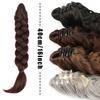 Women'S Clip-On Ponytail, Easy-To-Style Synthetic Braided Hair Accessory with a Secure Clip, Suitable for Christmas, Halloween Parties