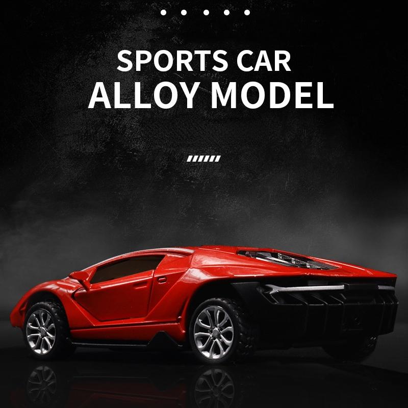 1:36 Simulation Lamborghini Alloy Sports Car Model Children's Toy Car Ornaments