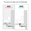 Toilet Bowl Gasket Flange Rings Toilet Spill Sealing Rings Floor Outlet Drain Pipe Flange Rings Easy Installation