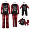 Christmas Man Daddy Print Blouse Tops And Pants Xmas Christmas Pajamas For Family