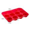 FAIS DU Silicone Cake Mold Round Shape Rectangular Silicone Bread Pan Cake Round Shape Mold 12 Holes Muffin Cupcake Baking Pans