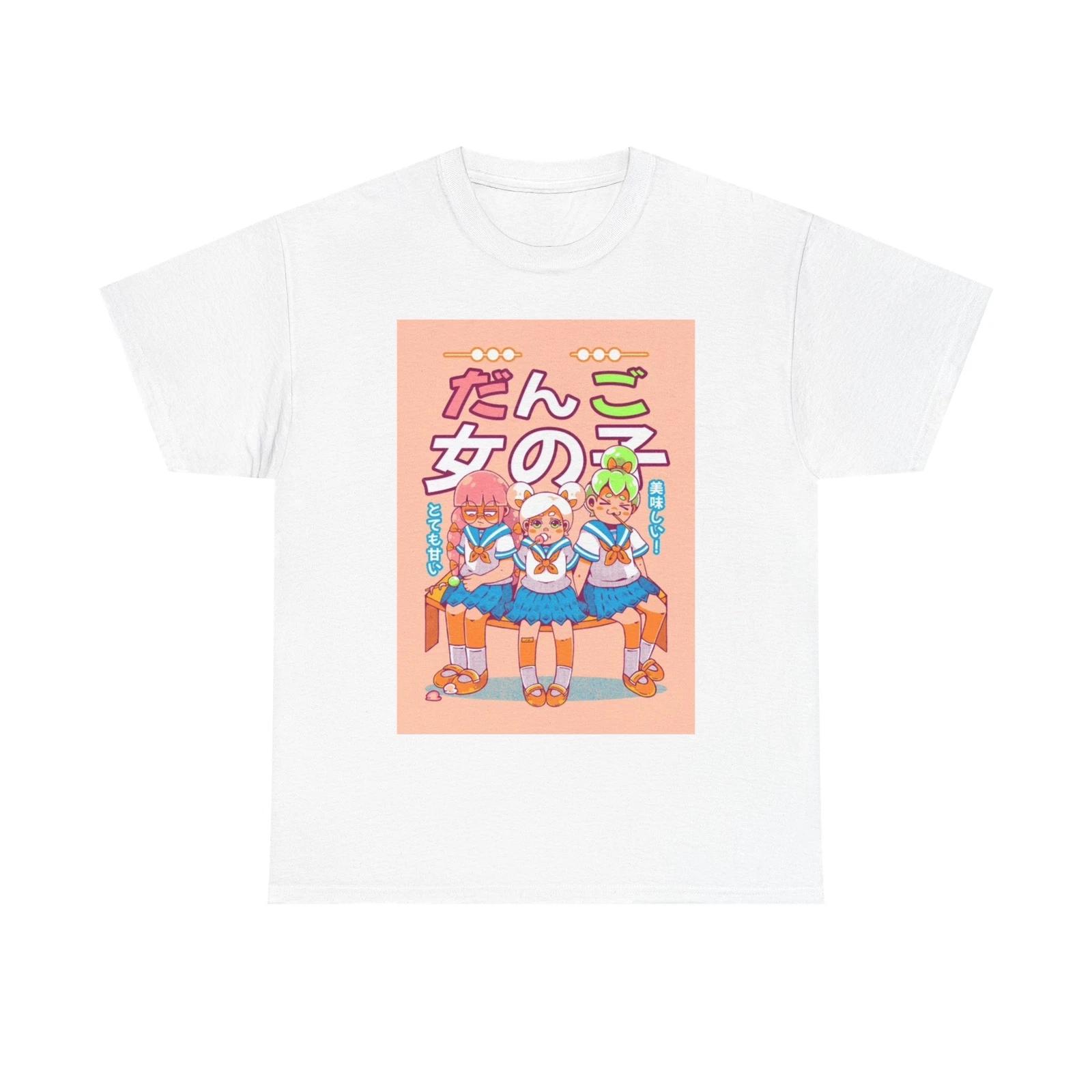 Men s and Women s T-shirts Anime Cute Girly XXXL