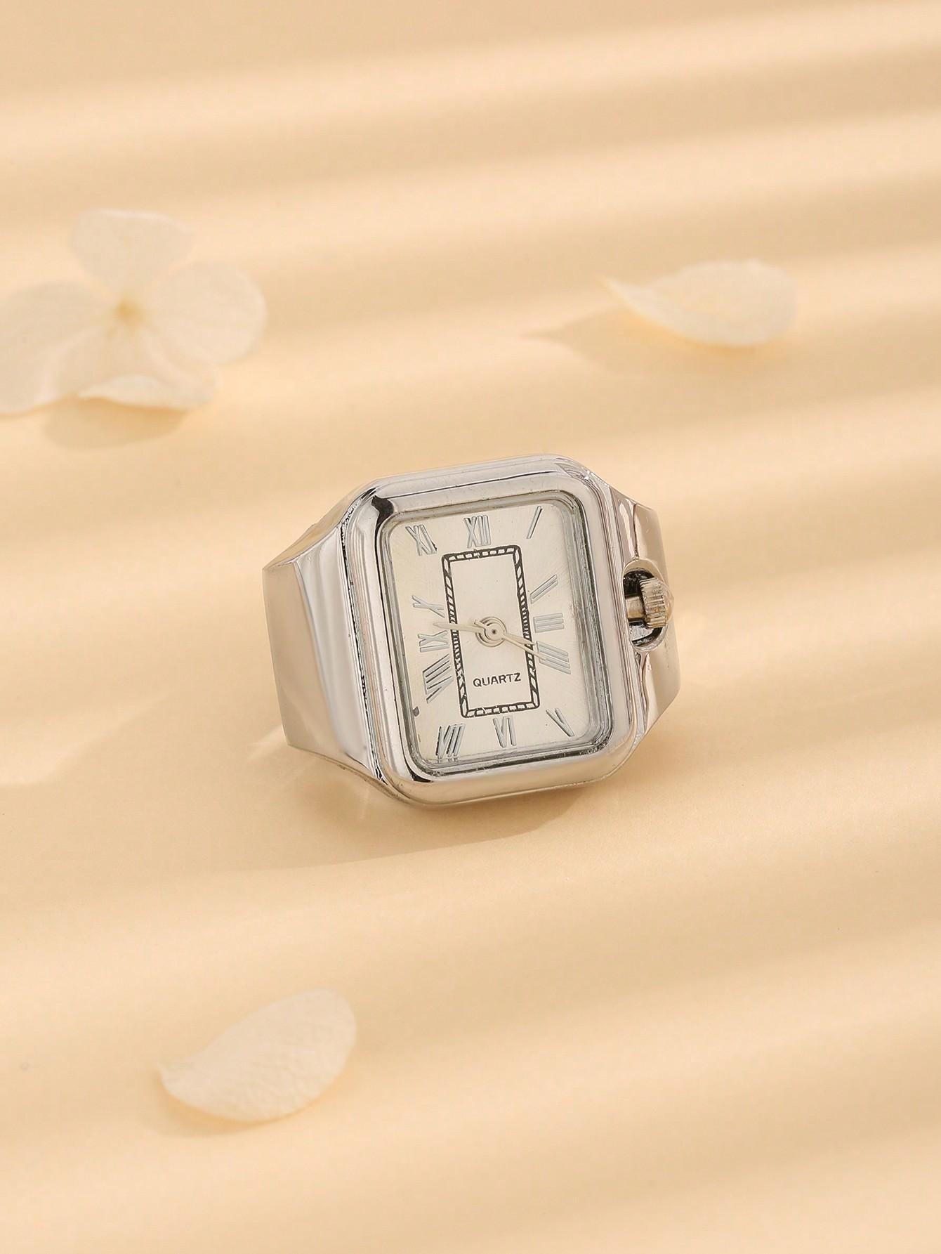 

Модний кварцовий годинник із римськими цифрами для жінок і чоловіків сірий