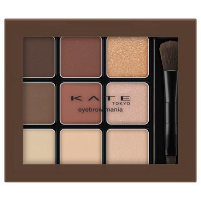 Eyebrow Mania Palette Ombretto, EX-6 Marrone Arancio, 1 pz.