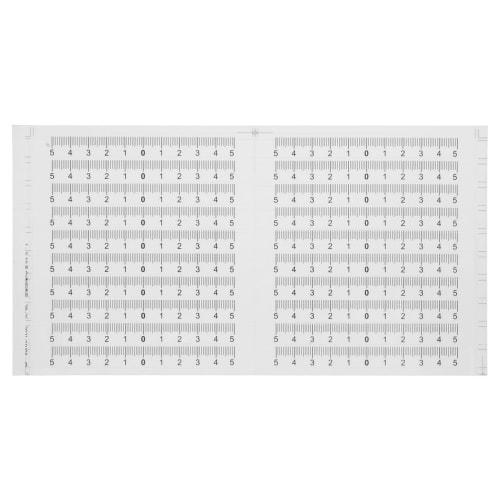 iplusmile 20 Pieces Measuring Tape Stickers, 5-0-5cm Adhesive Ruler Stickers, Waterproof Scale, Ruler Tool Adhesive, Woodworking, Sewing, High Viscosi