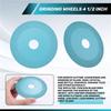 Aug. Glass Cutting Disc, Saw Blade Wheel Glass Cutting For Angle Grinder,4Inch Ultra-Thin Diamond Saw Blade Wheel