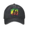 Mode Reggae BOB MARLEY Baseballpet Unisex Stijl Verweerd Katoen Snapback Pet Buiten Zomer Ongevoerd Zachte Petten Hoed