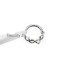 F136 Titanium Hinge Spike Daith Ring Thorns Vine Closure Earrings for Piercings