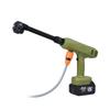 Electric Water Gun Cordless Pressure Washer 2pcs 21V 3000mAh Battery with 6-in-1 Nozzle for Cars,