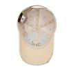 Hole Embroidered Letter Baseball Cap Unisex Sunshade Hat Outdoor Cap
