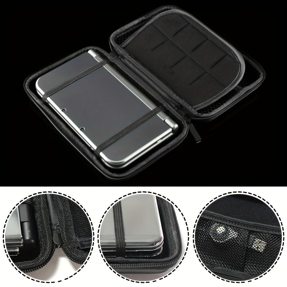 PGRTYOF 3DS-Aufbewahrung NEW3DS NEW3DS 3DS 3DS LL-kompatible Aufbewahrungshülle, XL, LL, XL, (blau)