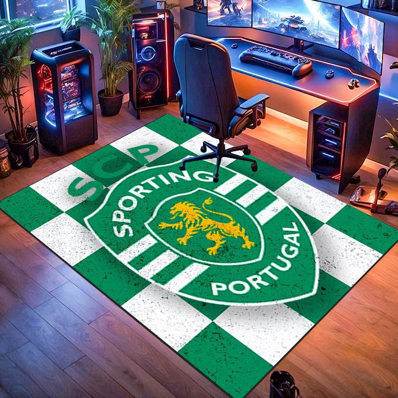 Green Lion Pride: CP Spirit carpet printing floor mats Doormat Christmas gifts Dormitory decoration