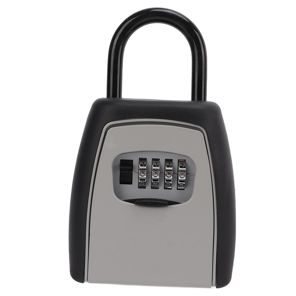 Key Lock Box Hanging Portable Resettable Password 4?Digit Combination Lockbox for Warehouse Home