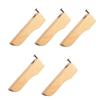 Pack Of 5 Solid Wood Nail Beer Bottle Openers with Ergonomic Handle Drink Lid Remover for Home Use Kitchen Accessories