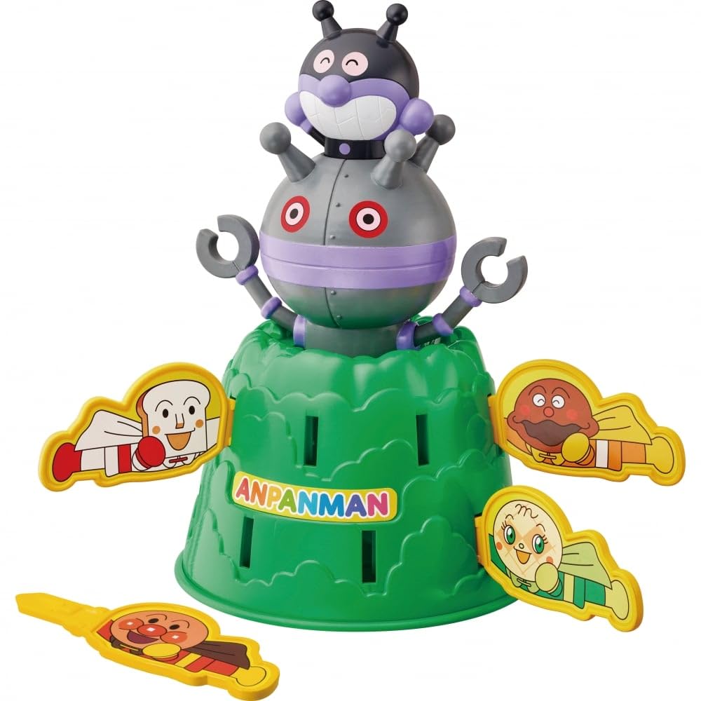 Anpanman Baikinman and Dadandan's Thrilling Anpan Punch!