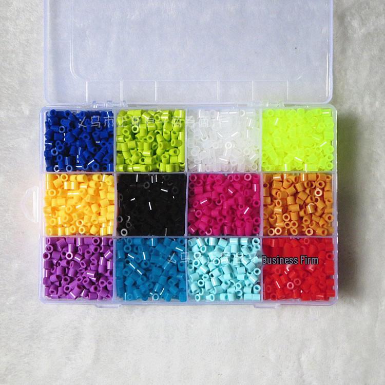 5mm Hama Beads Set: 12-Color DIY Handmade Puzzle Kit for Kids