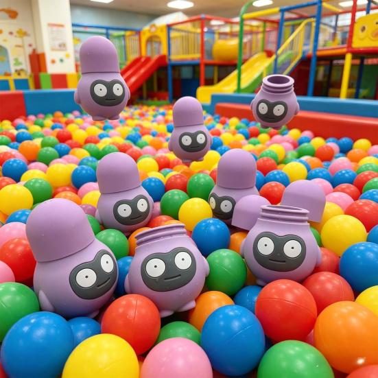 Kids Bath Toy Cute Cartoon Silicone Baby Water Play Toy Safe Fun Water Spray Toy for Toddlers Bathtub Swimming Pool