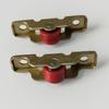 8Pcs Sliding Door Window Pulley Mute Roller Plastic Single Wheel Hardware With Base 12mm