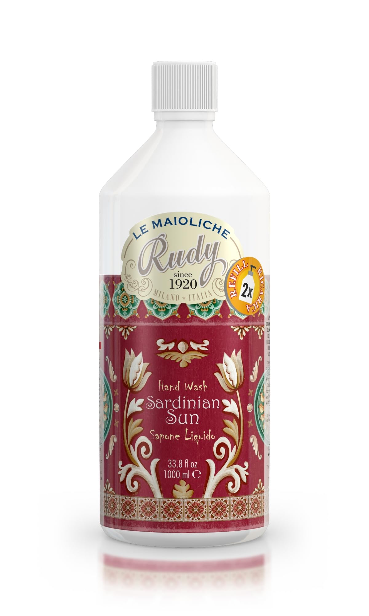 

Rudy Le Maioliche Liquid Soap Refill Sardinia Sun