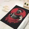 1pc Spartan Warrior Pattern Area Rug, Anti Slip Non Shedding Stain Resistant Carpet