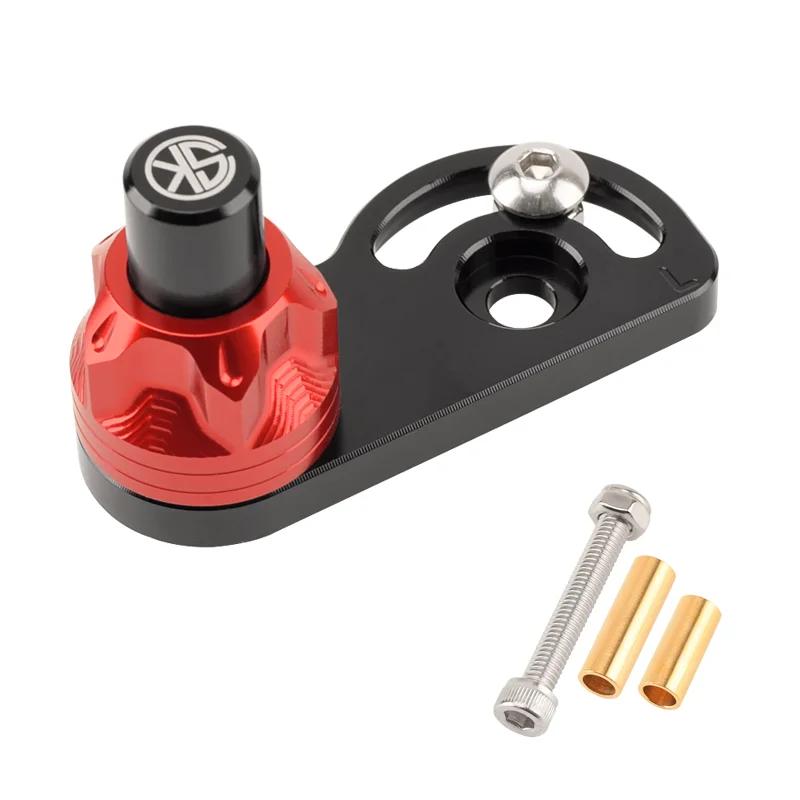 Chekis  Modification Accessories Motorcycle Horn Button Parking Lock Slope Brake Switch Assistant with Limit Screw Does N