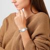 Orologio da polso da donna analogico quadrato con diamanti Bangle oro argento casual business moda orologio da donna accessori compleanno anniversario giorno giorno di Natale