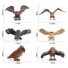Wildlife Children's Science Education Cognitive Bird Model Simulation Owl Woodpecker Carving Ornament Toy