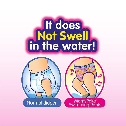 unicharm moony water play pants pink l 3 pieces