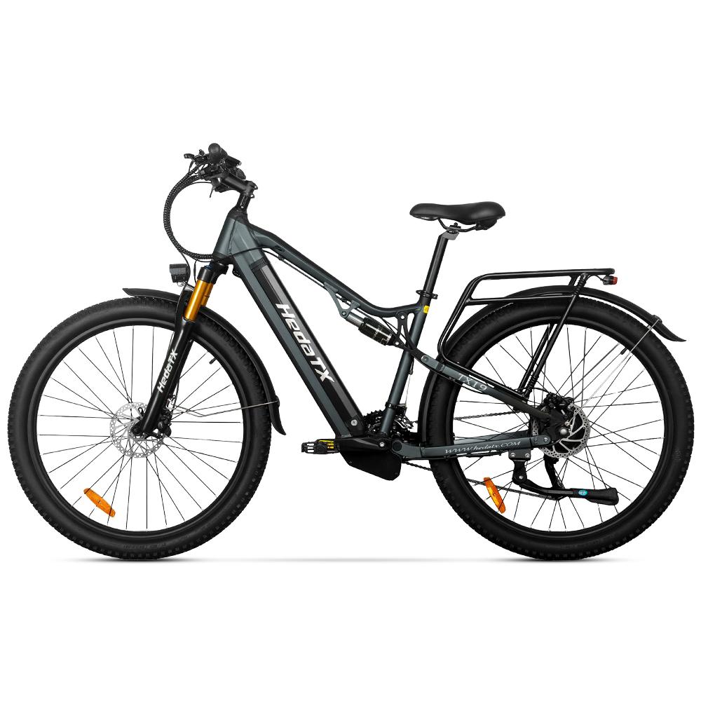 Bicicleta Elétrica de Montanha Heda TX TX19, Bateria 48V 19.2Ah, 27 Velocidades