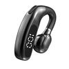 F90 Bluetooth Earhook: Noise-Cancelling, Long Battery Life, Digital Display for Business and Driving