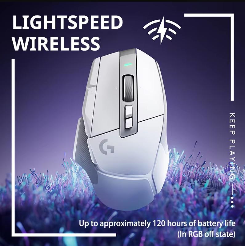 Logitech G502 X PLUS Lightspeed Gaming Mouse RGB Flowing Light Effect Hero25K Sensor