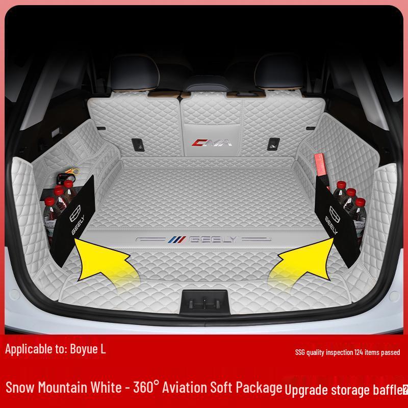 Trunk Mat for Boyue L 2023 Model - Car Accessories and Decorative Tail Box Mat