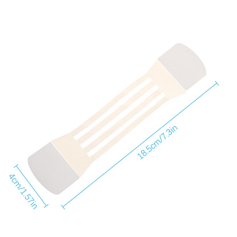 4 Pezzi Benda Sollevante Invisibile per Collo Con 20 Patch Sollevanti Adesivo Rimozione Rughe Collo Nastro Lifting Viso