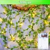 Green Leaf Fairy Lamp Ivy Leaf String Lamp Warm White Suitable for Interior Decoration of Families,Parties,Weddings,Christmas and New Year Festivals