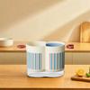 Detachable 2 Grids Chopstick Cage Large Capacity Tableware Drain Storage Box  Kitchen