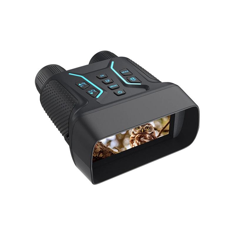 New 4.5 Inch Large Screen Night Vision Binoculars, 8X Digital Zoom 4K HD Dual Lens Infrared Telescope Outdoor Gear