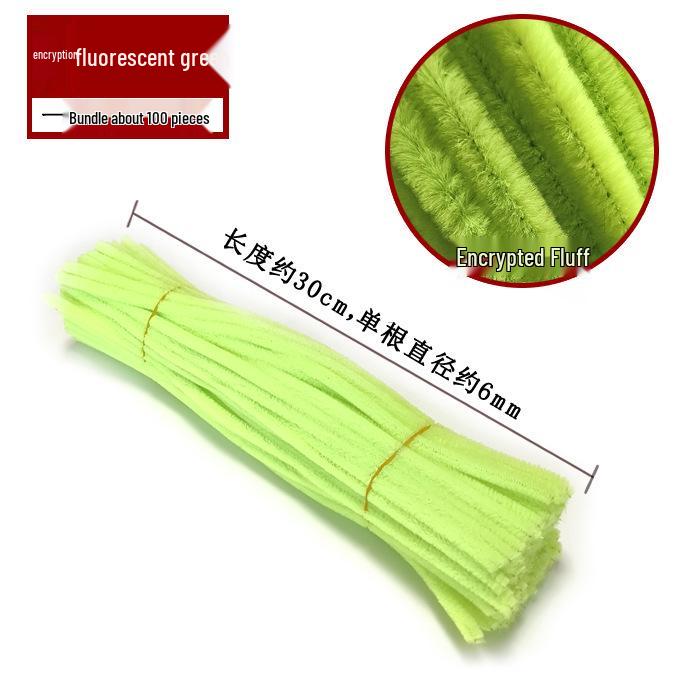 Super Dense Velvet Chenille Stems Sunflower Bouquet DIY Kit with Eco-Friendly Pipe Cleaners