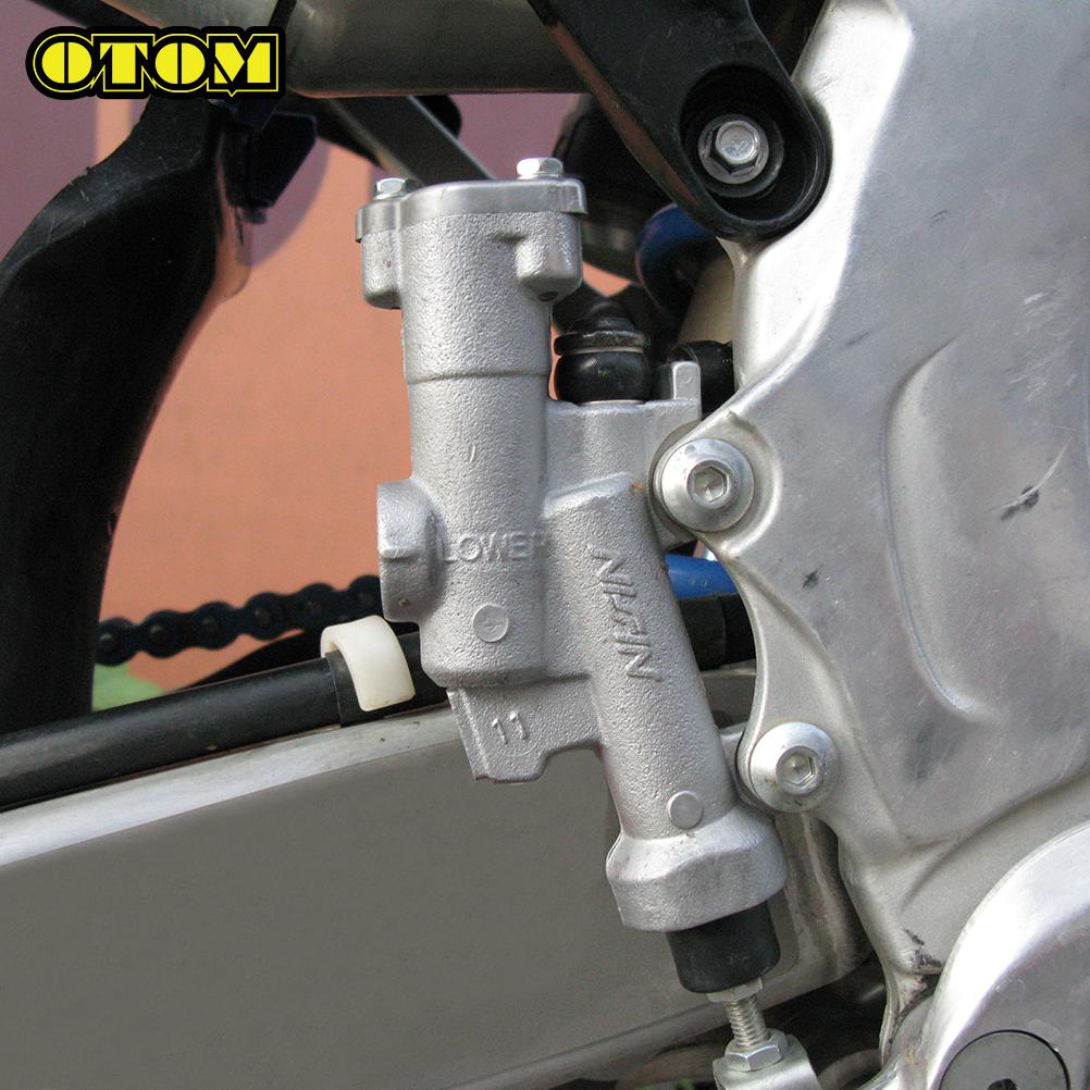 OTOM For YAMAHA Aprilia Rear Hydraulic Brake Master Cylinder Pump XT250 XG250 WR250X YZ450FX MXV450 RXV/SXV450 Dirt Pit Bike ATV