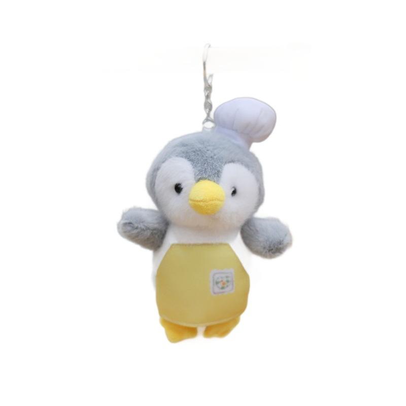 Adorable Penguin Keychain Plush Toy Bag Pendant Cute Animal Shape Soft Short Plush Material PP Cotton Filled Gift for Youth
