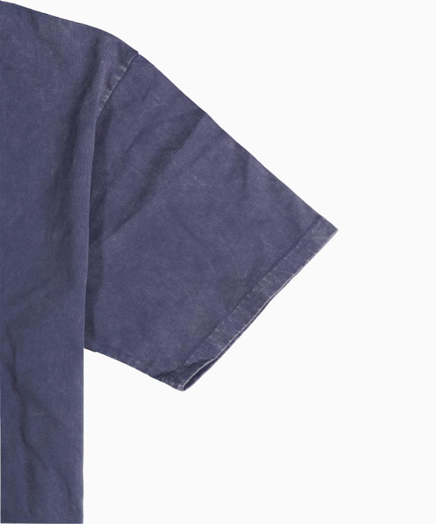 SAINTPAIN Sp Fallen Angels Pigment Short Sleeve T-Shirt Blue